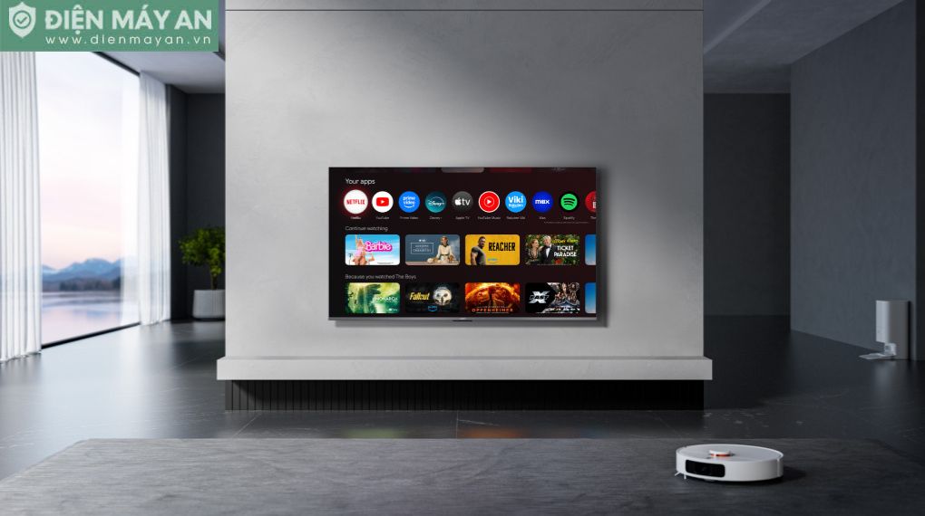 Google Tivi QLED Xiaomi 4K A Pro 75 inch L75MB-APSEA 2026